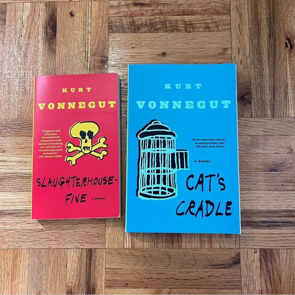 Kurt Bonnegut Slaughterhouse Five & Cat’s Cradle New